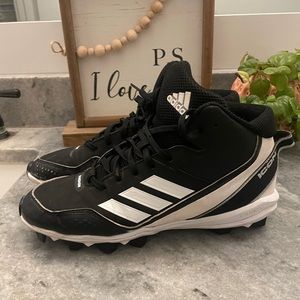 adidas Kids Black and White Shoes